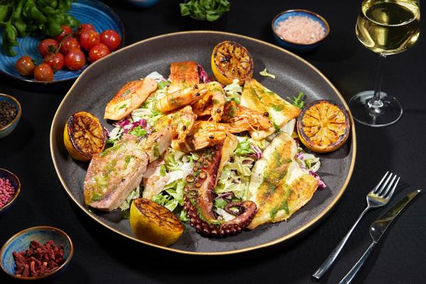 Grigliata Mista di Pesce e Frutti di Mare